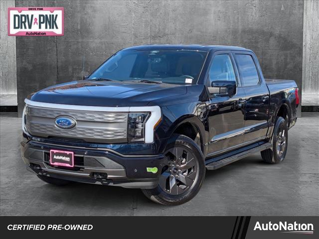 used 2022 Ford F-150 Lightning car, priced at $49,595