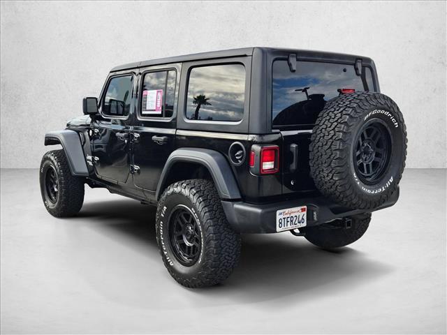 used 2019 Jeep Wrangler Unlimited car, priced at $21,220