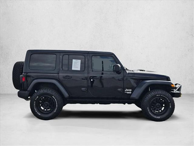 used 2019 Jeep Wrangler Unlimited car, priced at $21,220