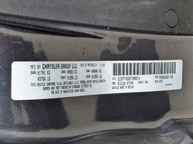 used 2014 FIAT 500e car, priced at $5,878