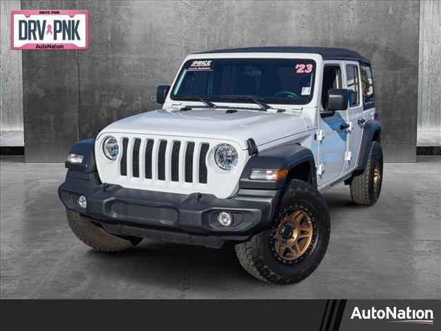 used 2023 Jeep Wrangler car, priced at $31,795