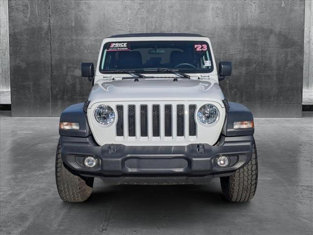 used 2023 Jeep Wrangler car, priced at $31,795