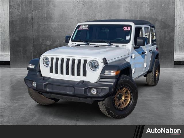 used 2023 Jeep Wrangler car, priced at $29,495