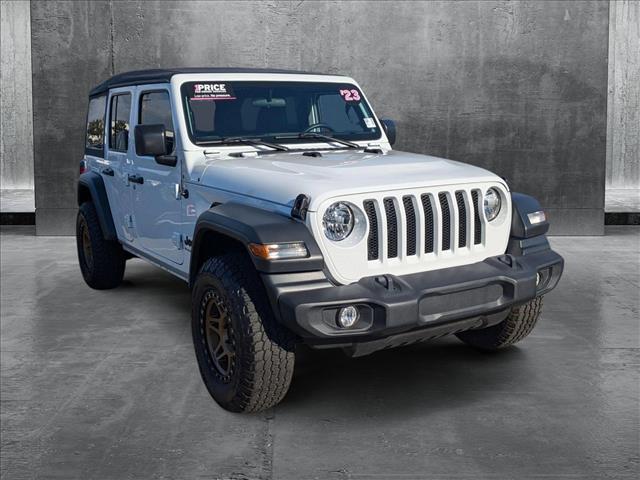 used 2023 Jeep Wrangler car, priced at $31,795