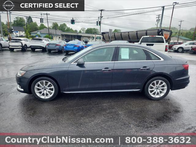 used 2021 Audi A4 car, priced at $19,998
