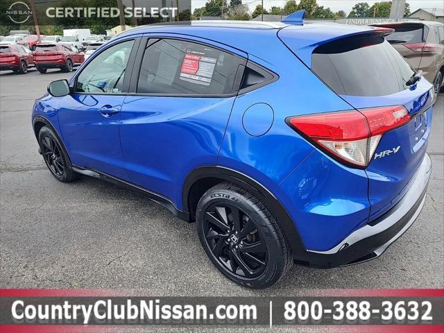 used 2021 Honda HR-V car, priced at $18,700