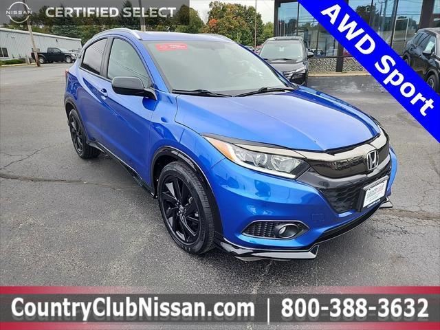 used 2021 Honda HR-V car, priced at $18,700