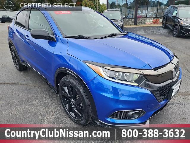 used 2021 Honda HR-V car, priced at $18,700