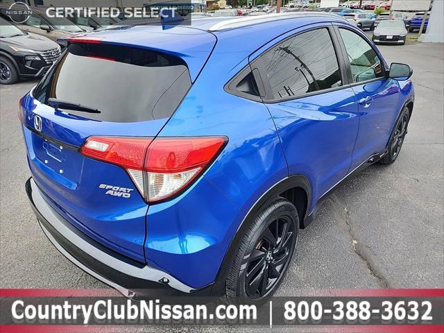 used 2021 Honda HR-V car, priced at $18,700