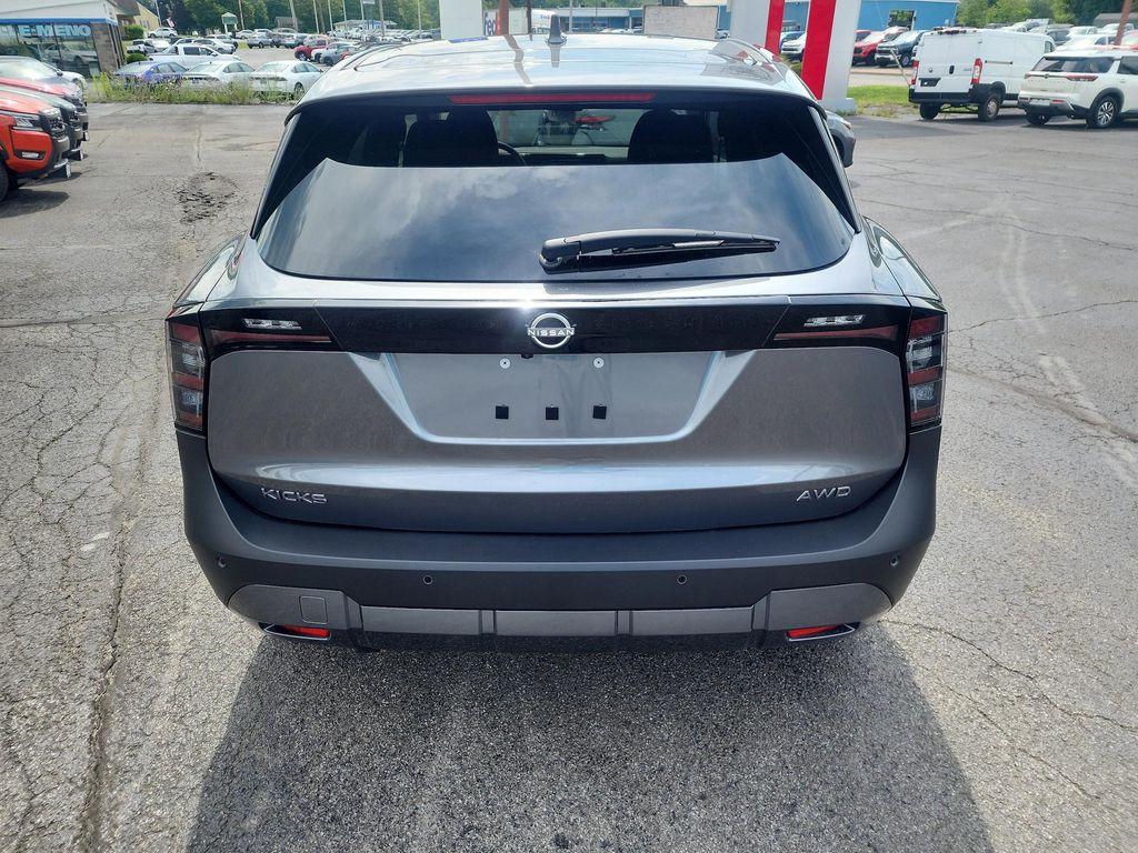 new 2025 Nissan Kicks car, priced at $26,055