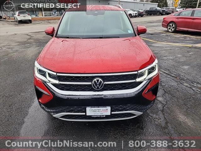 used 2022 Volkswagen Taos car, priced at $22,495