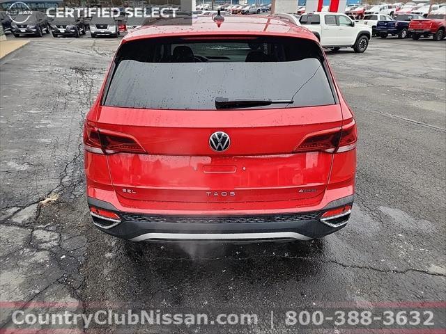 used 2022 Volkswagen Taos car, priced at $22,495