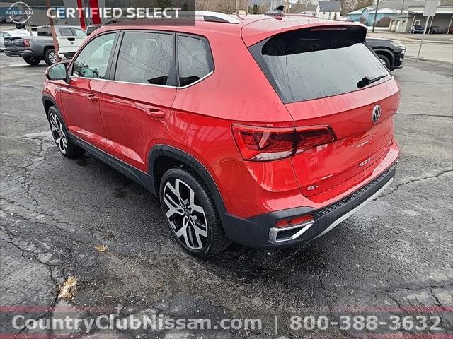 used 2022 Volkswagen Taos car, priced at $22,495