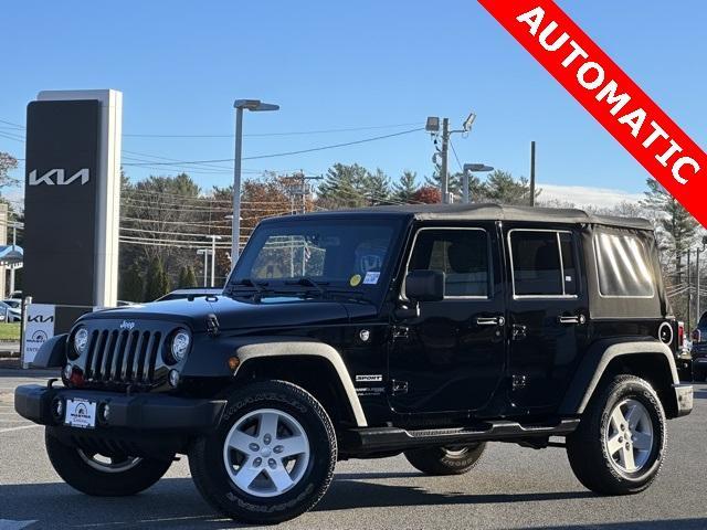 used 2018 Jeep Wrangler JK Unlimited car, priced at $23,811