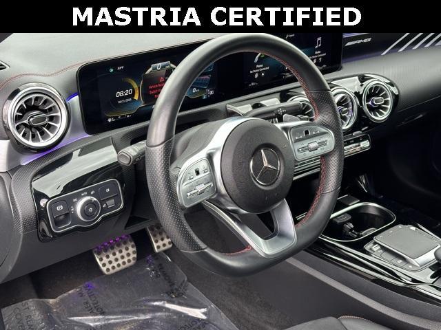 used 2022 Mercedes-Benz AMG CLA 45 car, priced at $42,911