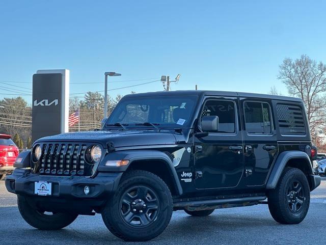 used 2018 Jeep Wrangler Unlimited car, priced at $19,411