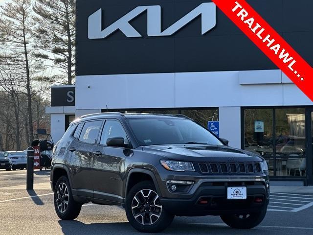 used 2021 Jeep Compass car, priced at $19,511