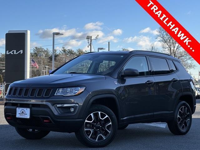 used 2021 Jeep Compass car, priced at $18,511