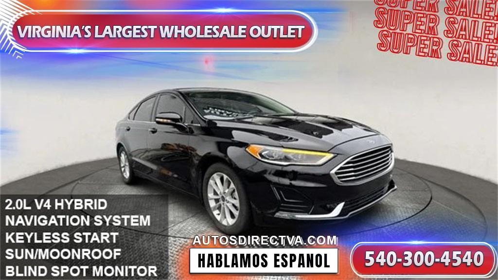 used 2020 Ford Fusion Hybrid car, priced at $12,995