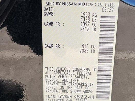 used 2022 Nissan Altima car