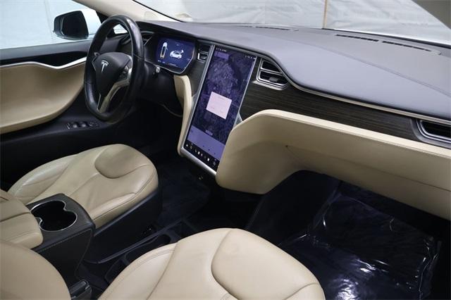 used 2015 Tesla Model S car, priced at $20,995