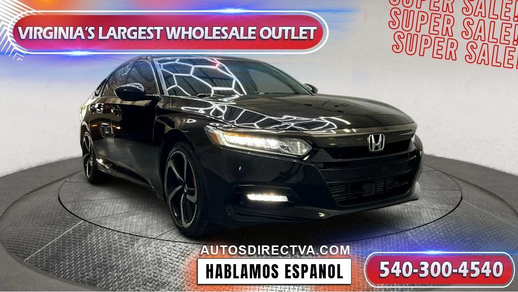 used 2019 Honda Accord car, priced at $21,495