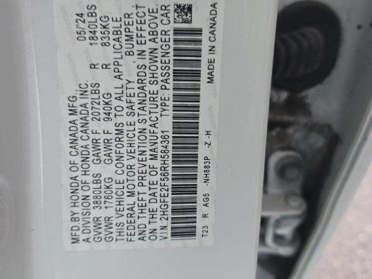 used 2024 Honda Civic car, priced at $25,995