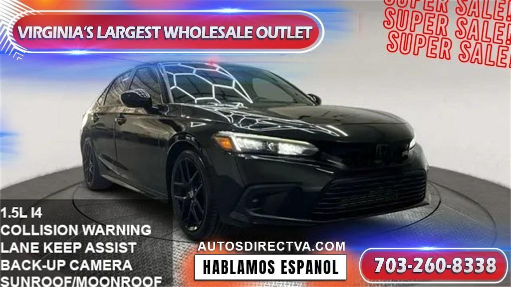 used 2022 Honda Civic Si car, priced at $22,995
