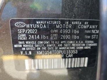 used 2023 Genesis G70 car