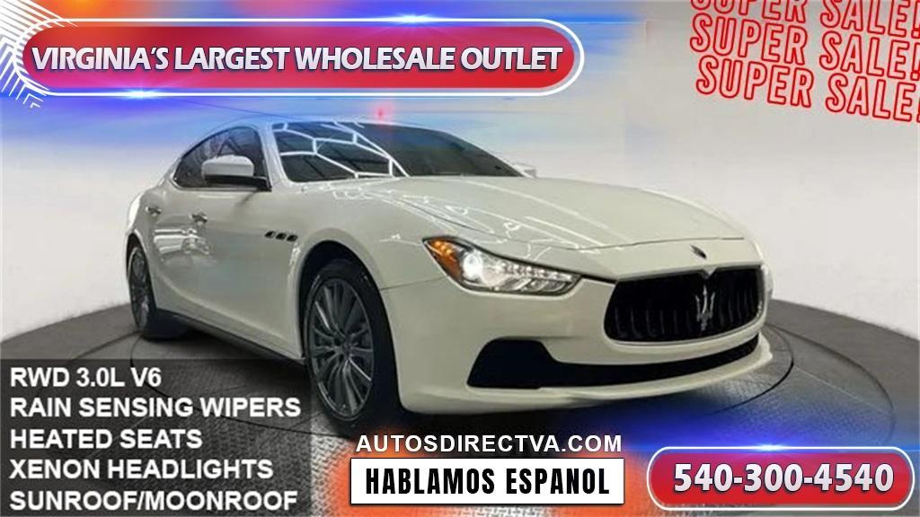 used 2017 Maserati Ghibli car, priced at $16,995