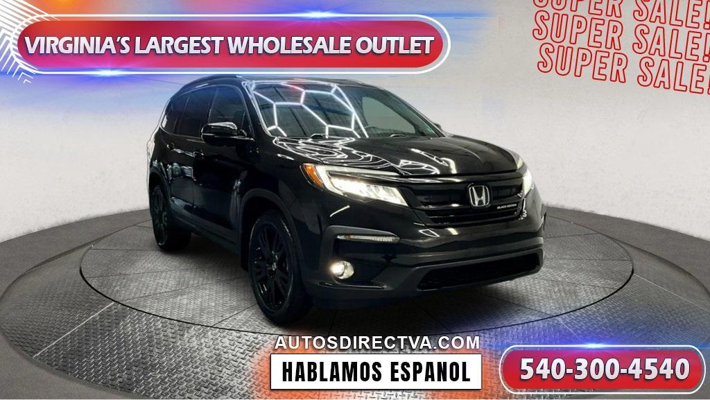 used 2022 Honda Pilot car, priced at $34,995