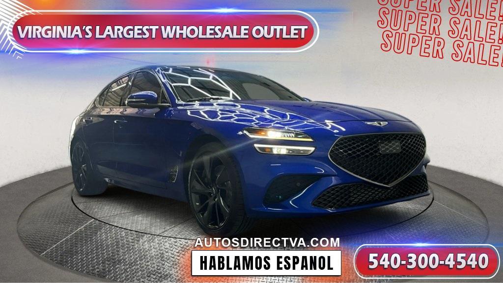 used 2022 Genesis G70 car, priced at $31,995