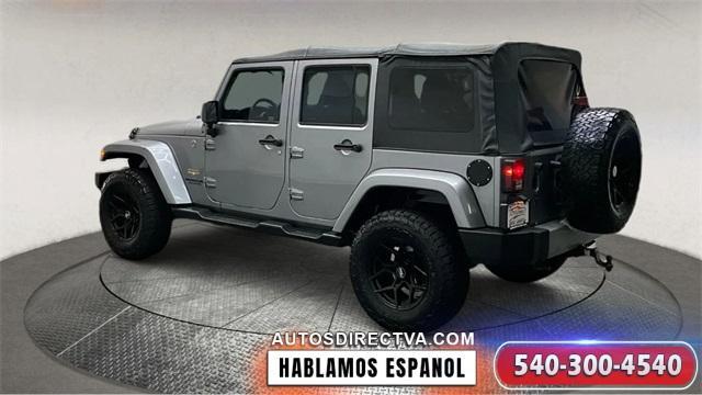 used 2015 Jeep Wrangler Unlimited car, priced at $16,795