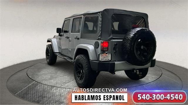 used 2015 Jeep Wrangler Unlimited car, priced at $16,795