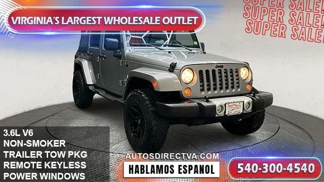 used 2015 Jeep Wrangler Unlimited car, priced at $16,795