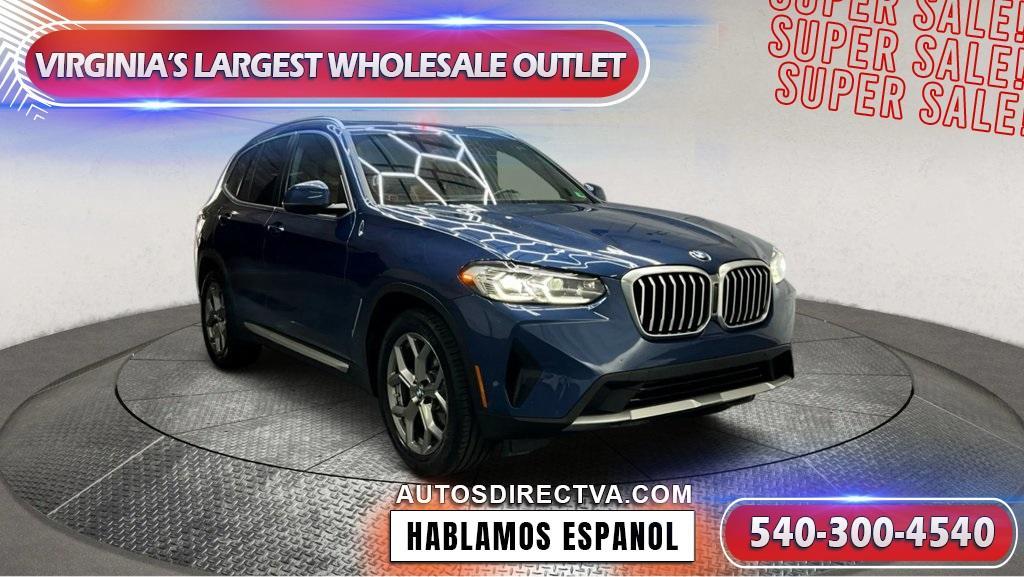 used 2022 BMW X3 car, priced at $27,995