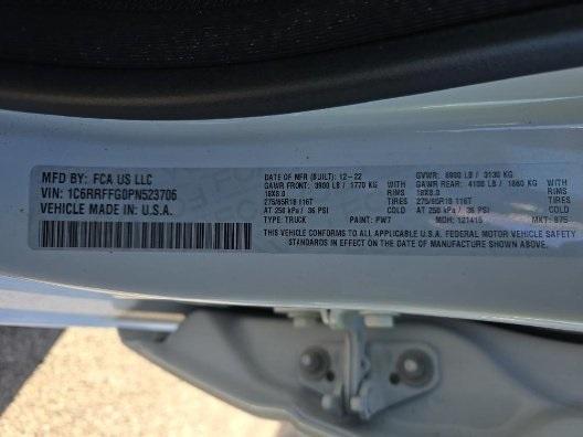 used 2023 Ram 1500 car, priced at $31,995