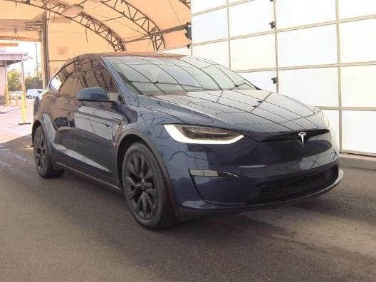 used 2022 Tesla Model X car, priced at $53,995