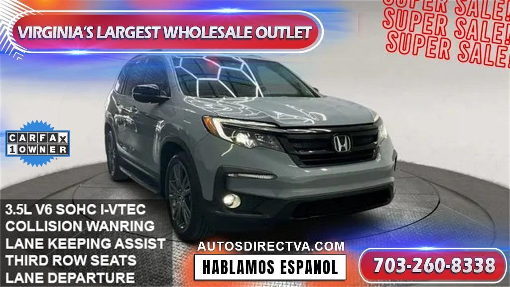 used 2022 Honda Pilot car, priced at $30,995