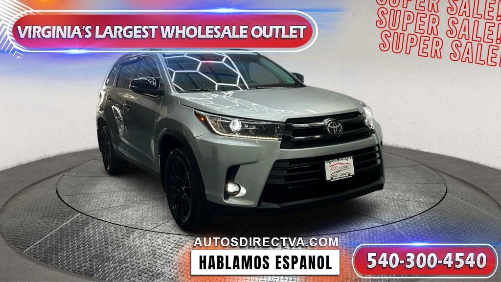 used 2019 Toyota Highlander car, priced at $28,995