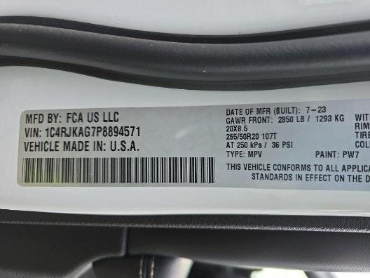 used 2023 Jeep Grand Cherokee L car, priced at $32,995