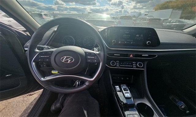 used 2021 Hyundai Sonata Hybrid car, priced at $22,995