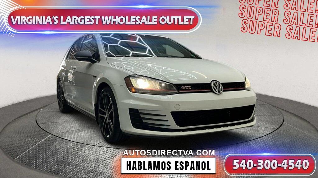 used 2017 Volkswagen Golf GTI car, priced at $14,495