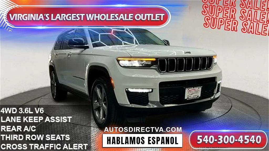 used 2021 Jeep Grand Cherokee L car, priced at $32,995