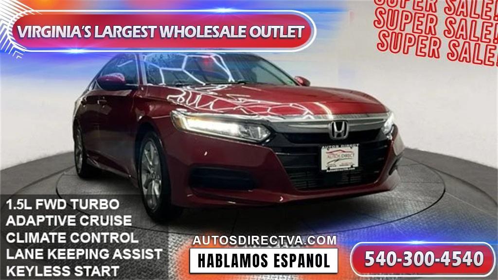 used 2018 Honda Accord car, priced at $18,795