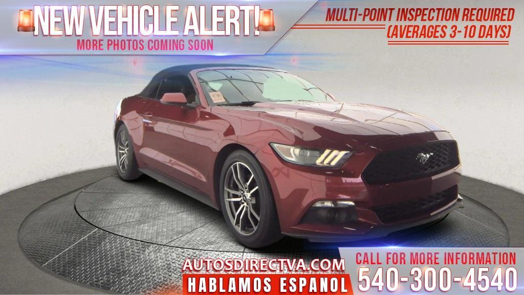 used 2017 Ford Mustang car, priced at $21,995