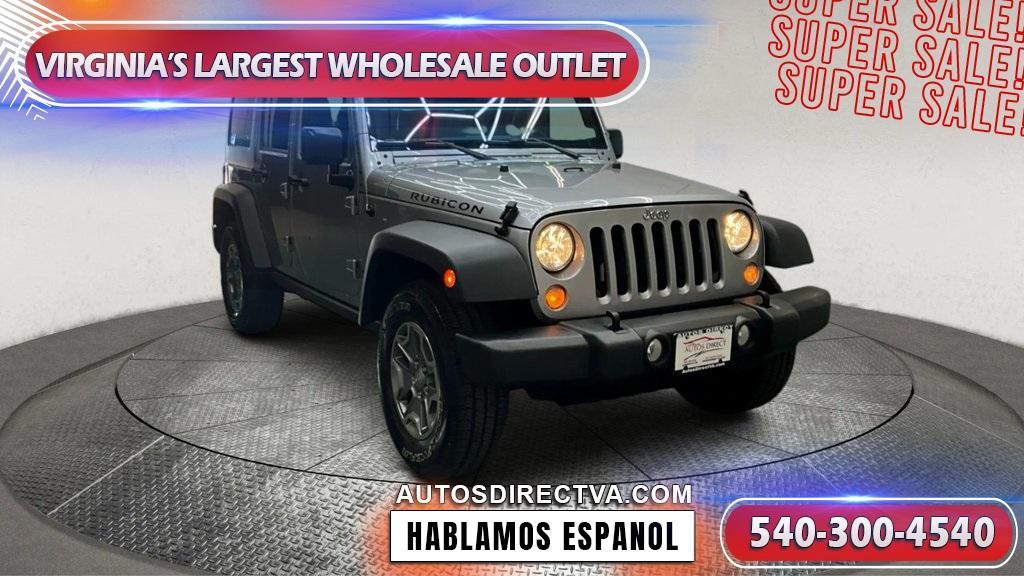 used 2016 Jeep Wrangler Unlimited car, priced at $25,995