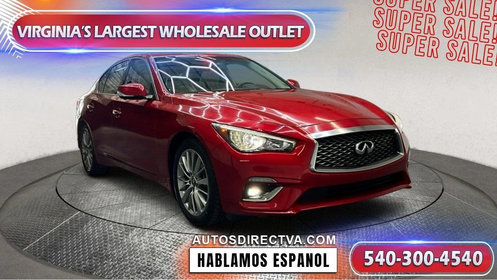 used 2022 INFINITI Q50 car, priced at $24,695