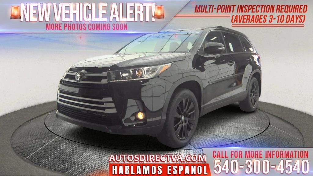 used 2019 Toyota Highlander car, priced at $25,995