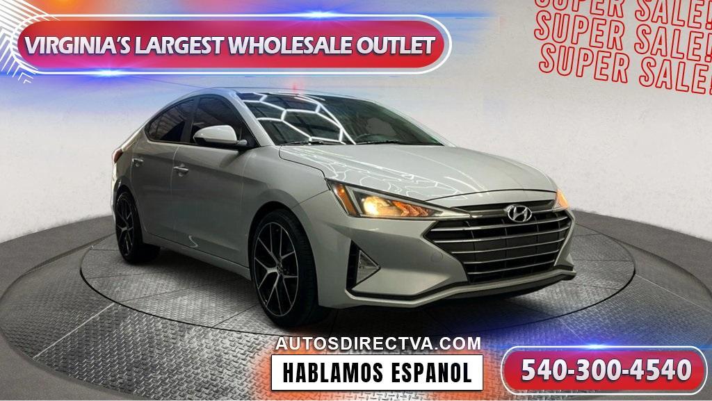 used 2019 Hyundai Elantra car, priced at $11,995